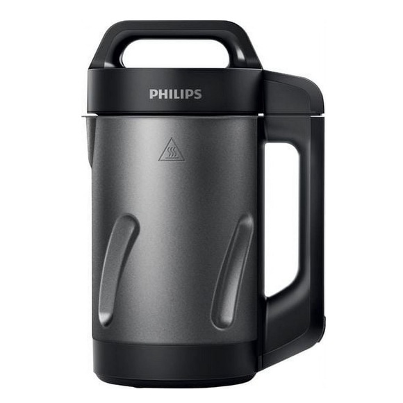 New Philips Viva Collection Soup Smoothie Maker Black Stainless Steel HR2204/70 - Picture 2 of 6
